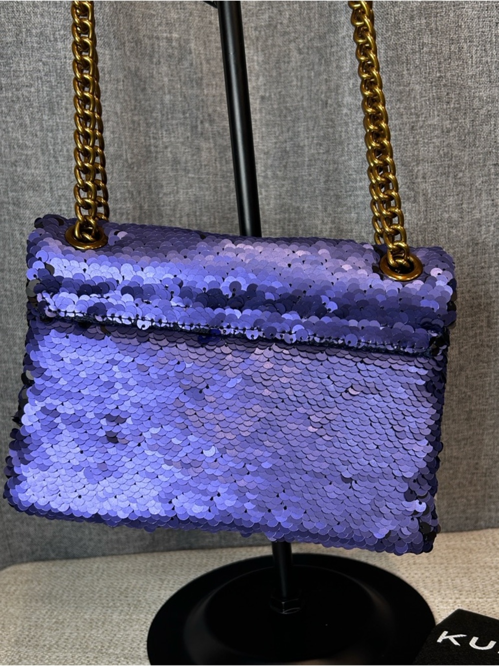 Kurt Geiger Brixton Purple Sequin - Picture 7 of 14